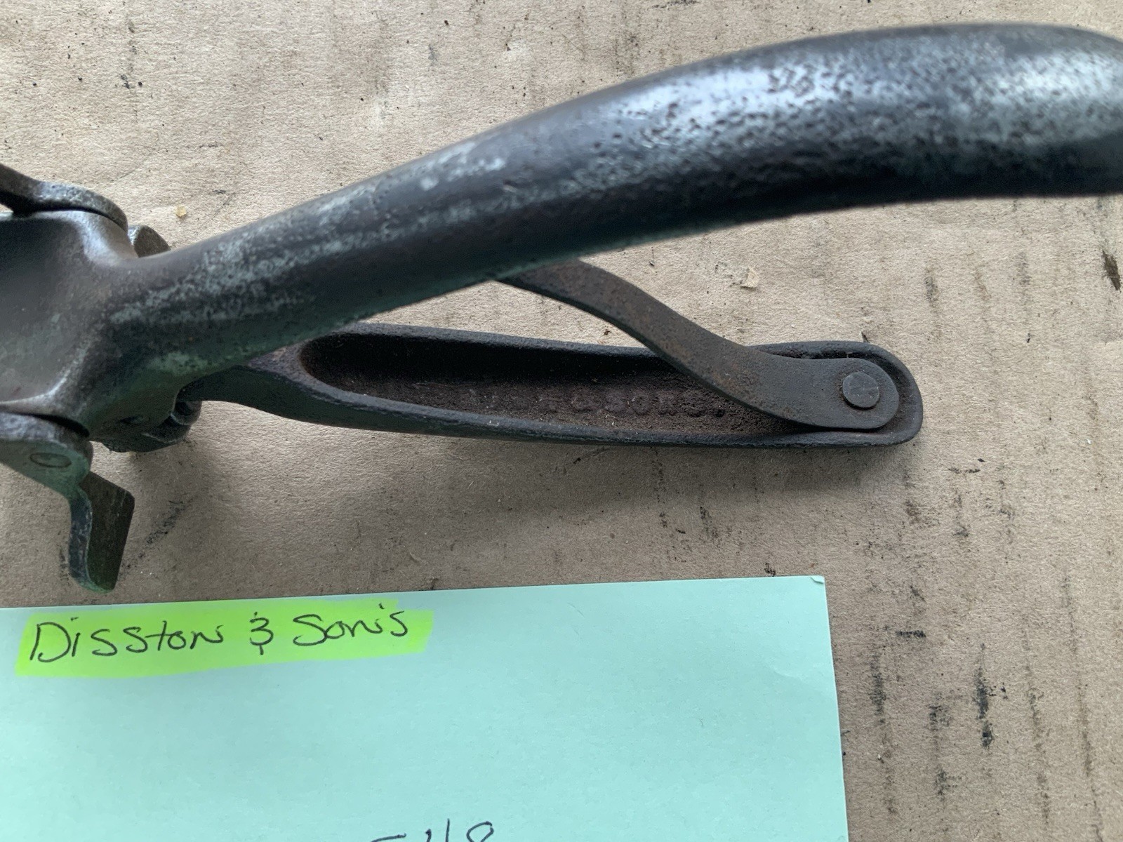 Vintage DISSTON & Son Saw Set Monarch Triumph USA Tooth Setting Pliers Tool