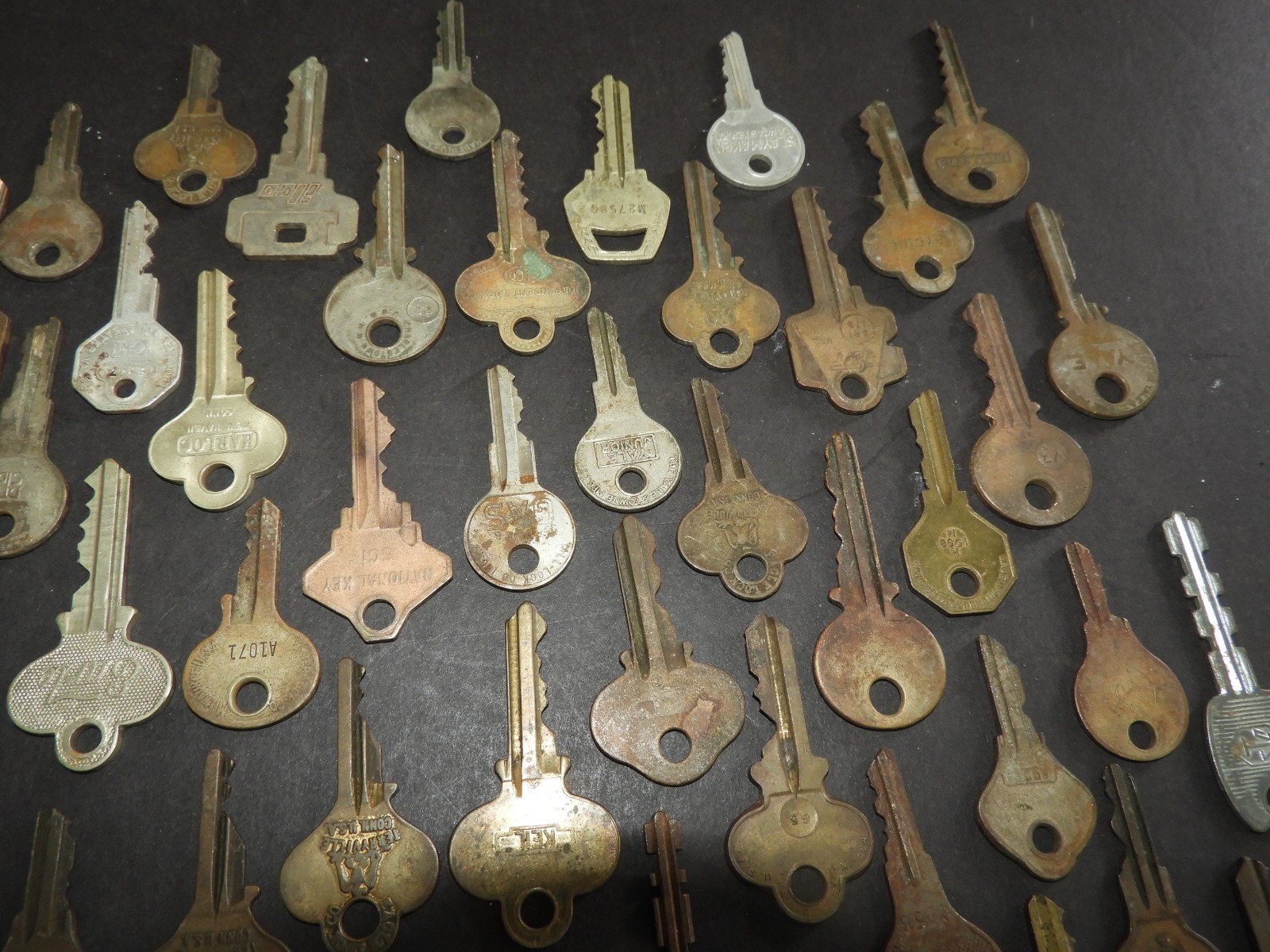 Vintage Keys Mixed Assortment Lot of 81