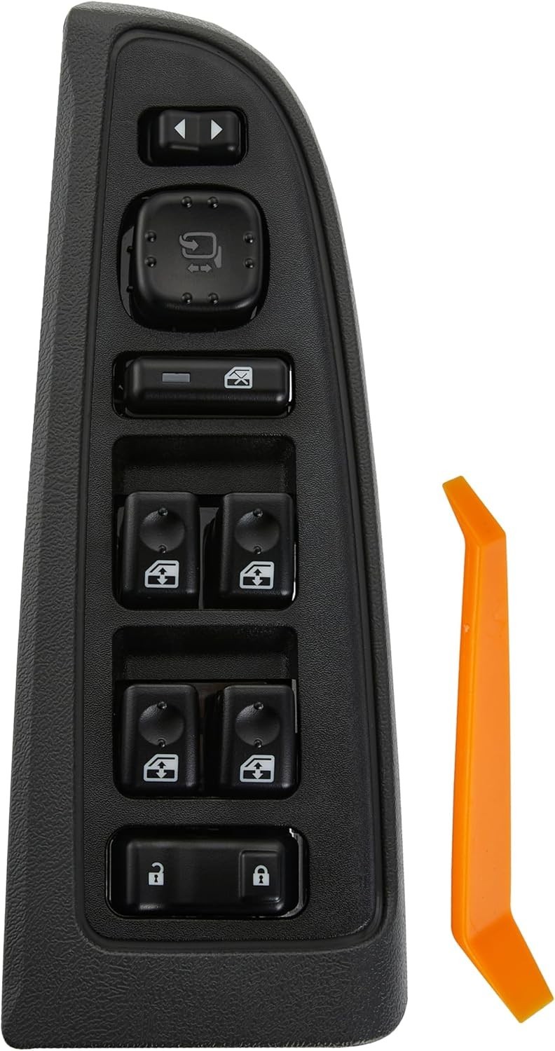 Power Window Switch with Folding Mirror Fit for 03-06 Chevy Avalanche,Suburban,S