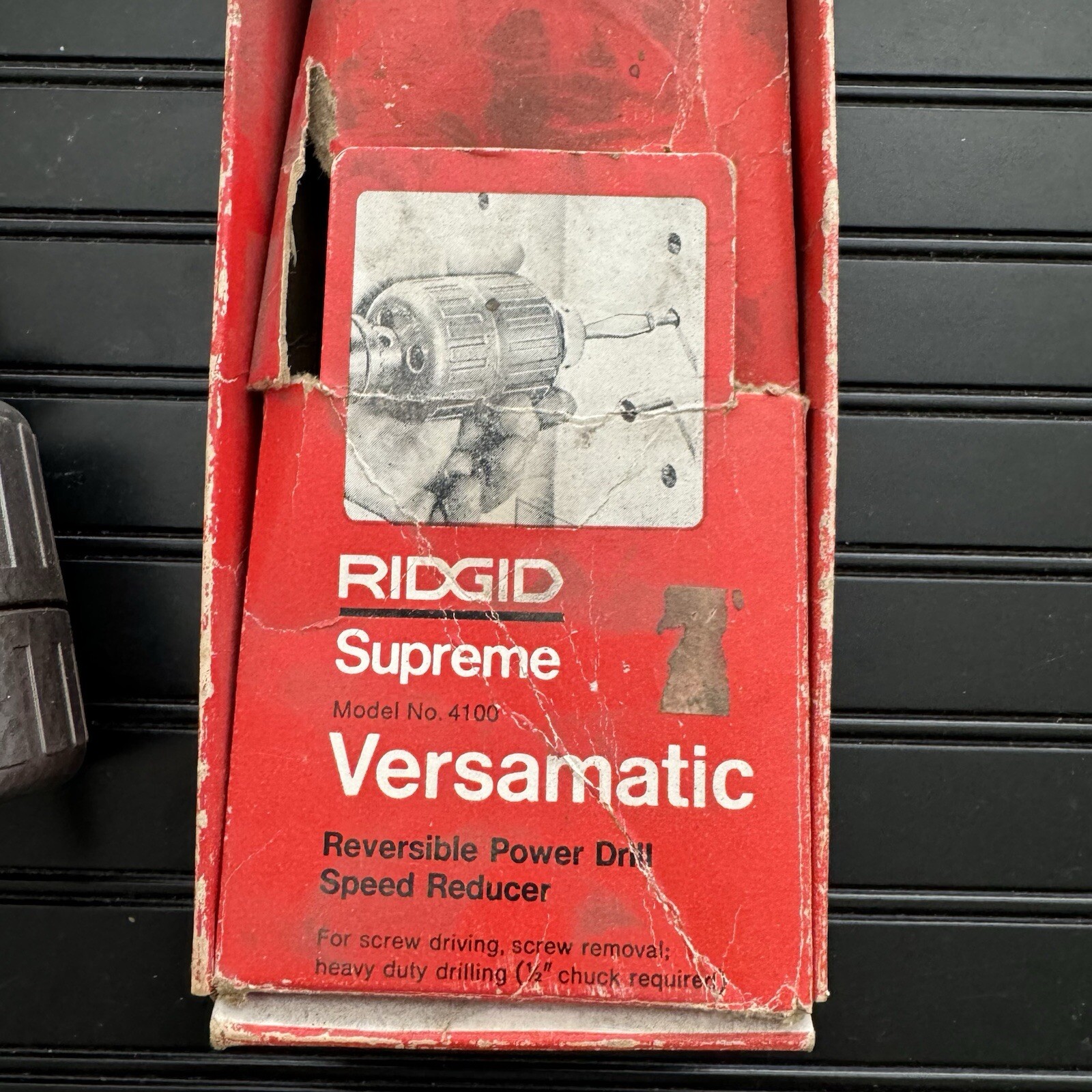 Ridgid Supreme Speed Reducer Versamatic Reversible Power Drill Driver 4100 Tool