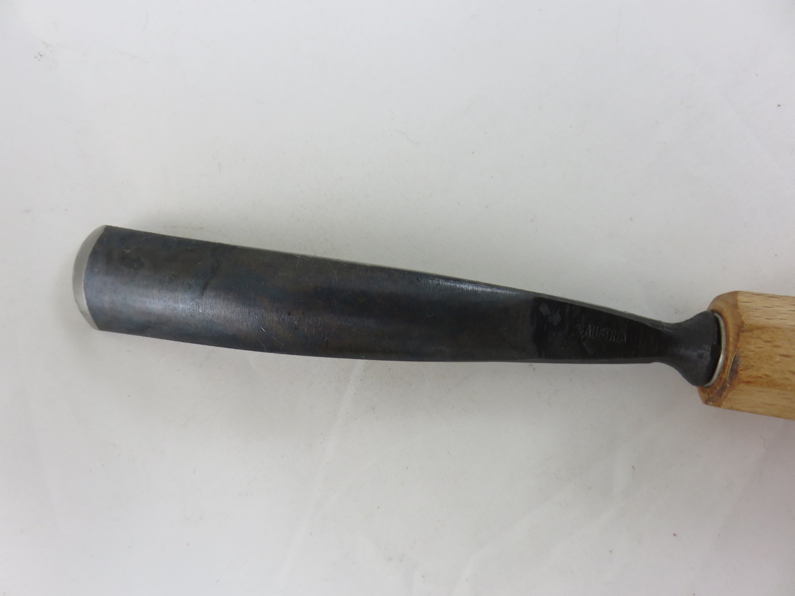 Stubai #16 5 Sweep Long Bent Gouge Wood Carving Chisel 20mm Austria UNUSED