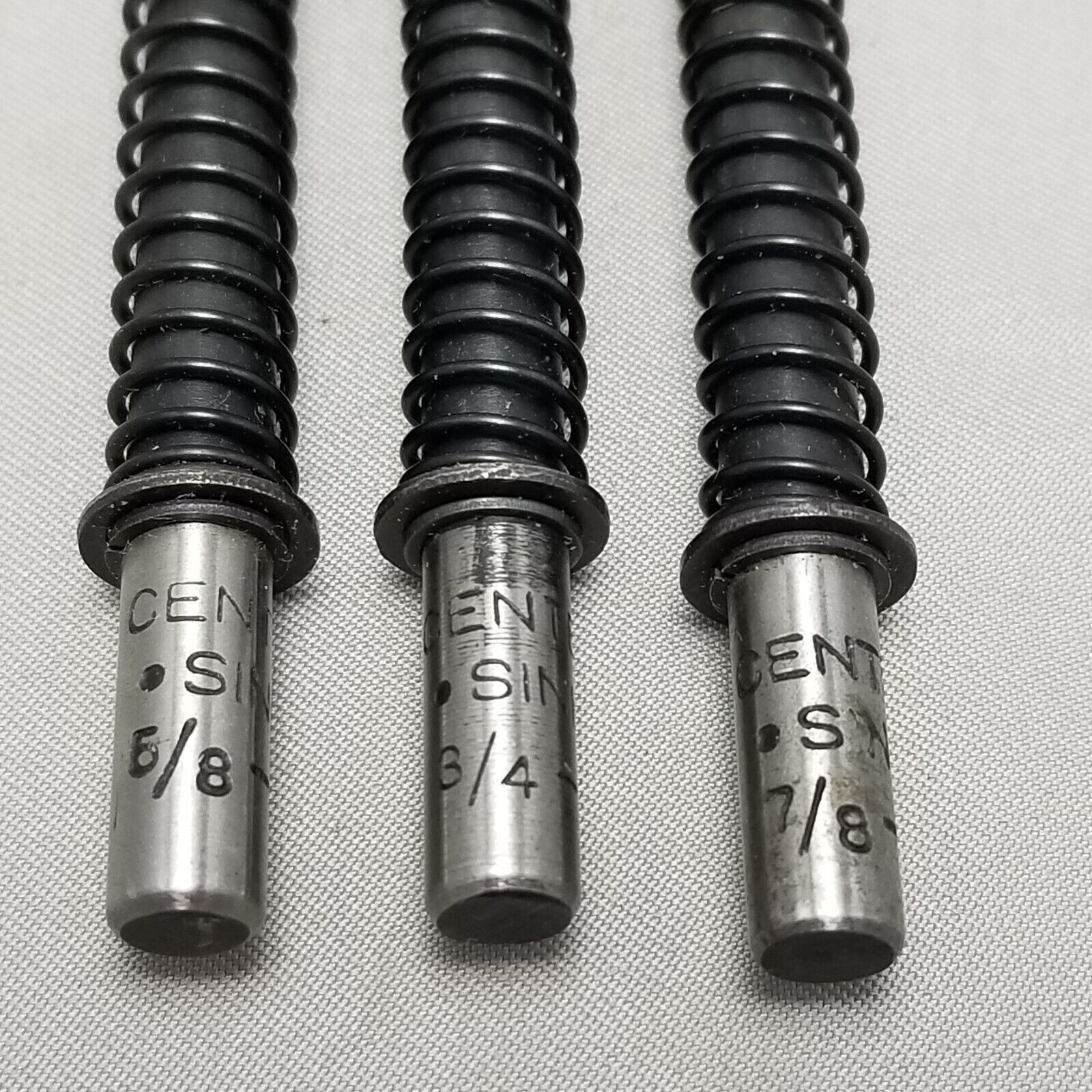 Norfolk 3 Pcs Center Sink Pilot Hole Locator Bits Carpenters for Hinges etc USA