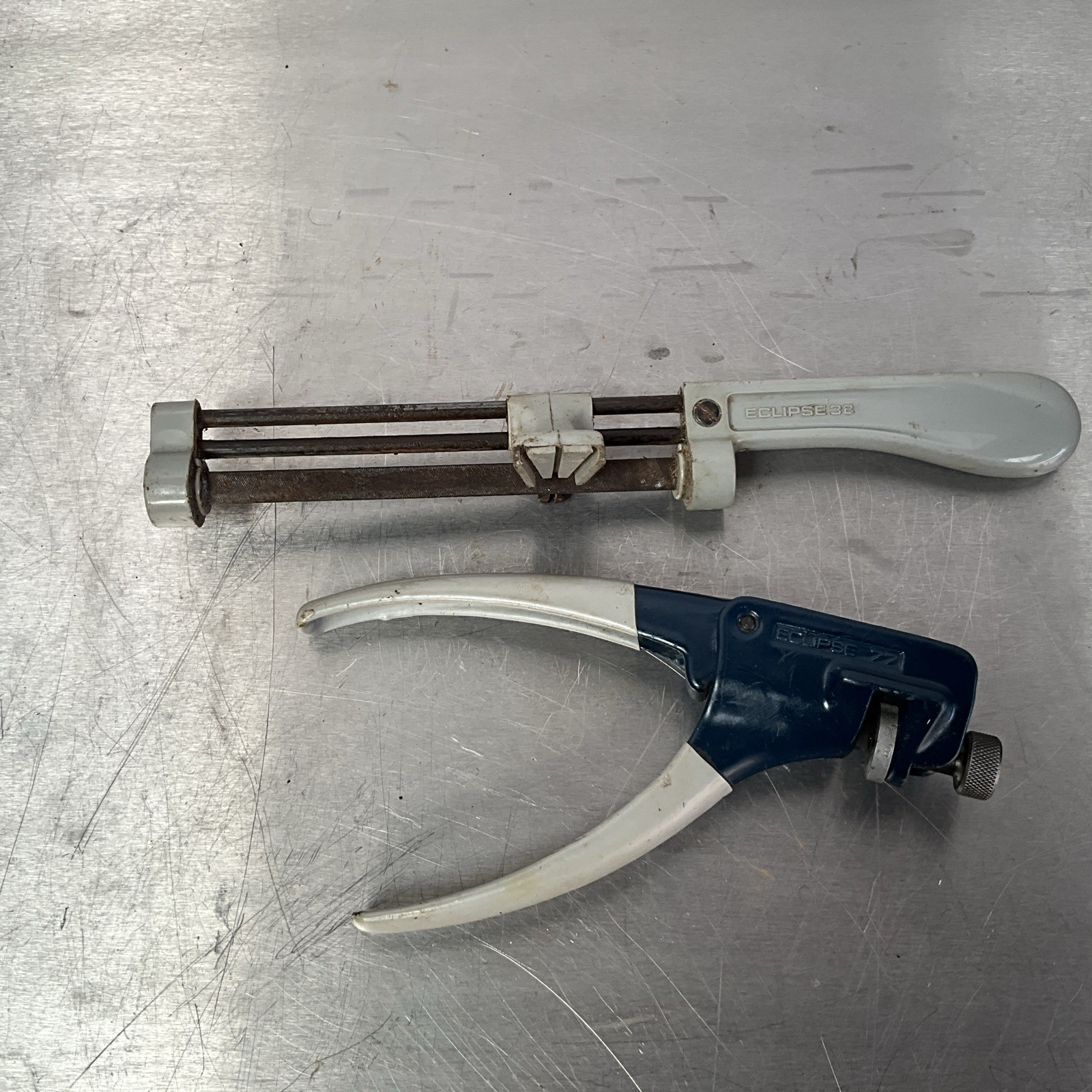 Vintage Eclipse No 77 Saw Set & No 38 Saw Sharpener – Made in England