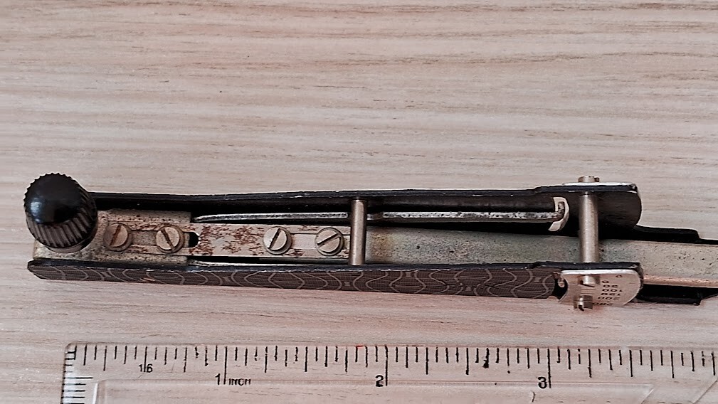Vintage Grammeter Tensiometer Mechanical 0-280g Tension Gauge Russian USSR 80s