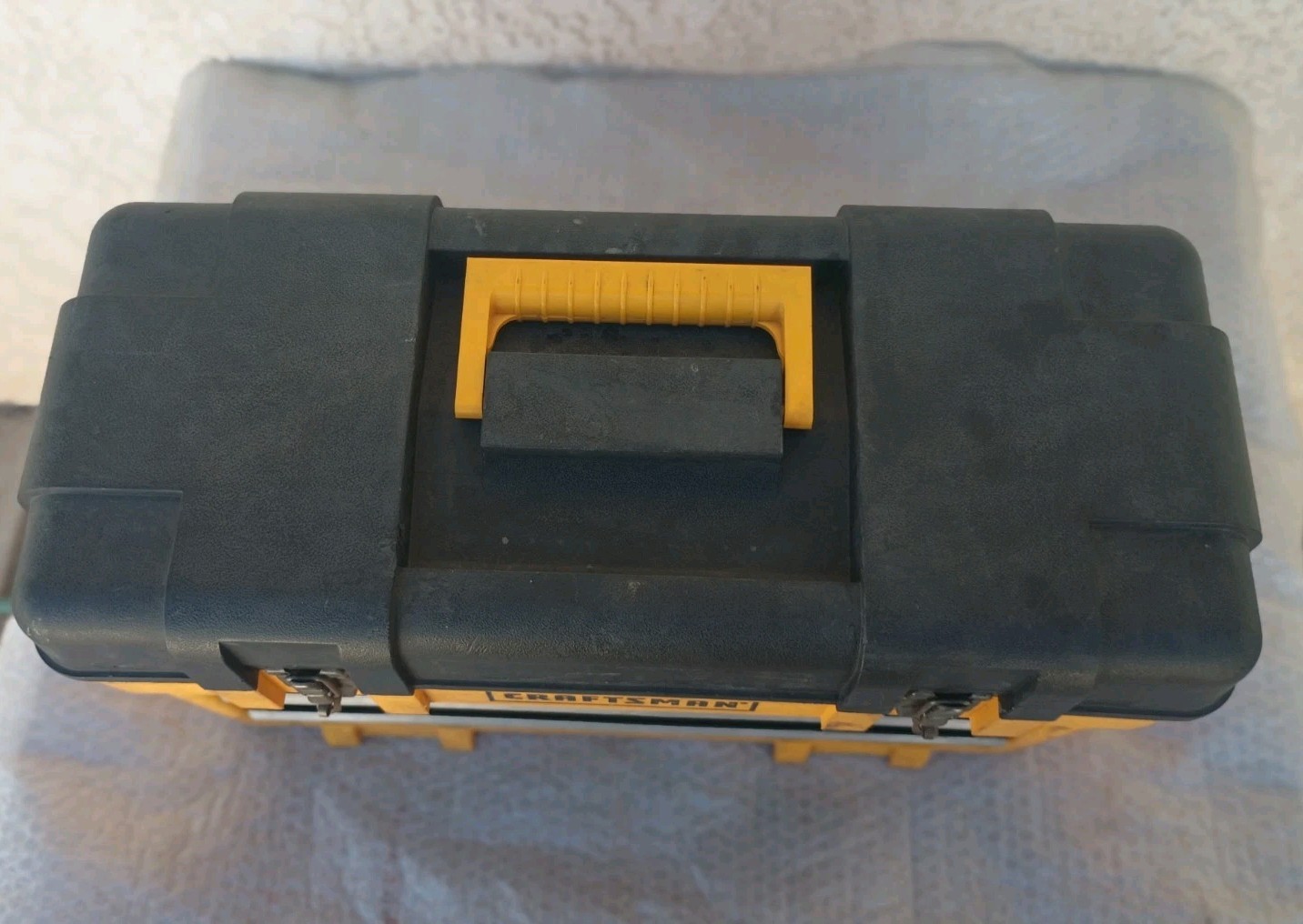 Craftsman 23″ 3 Metal Drawers Yellow/Black Toolbox Deep Top Tool Chest