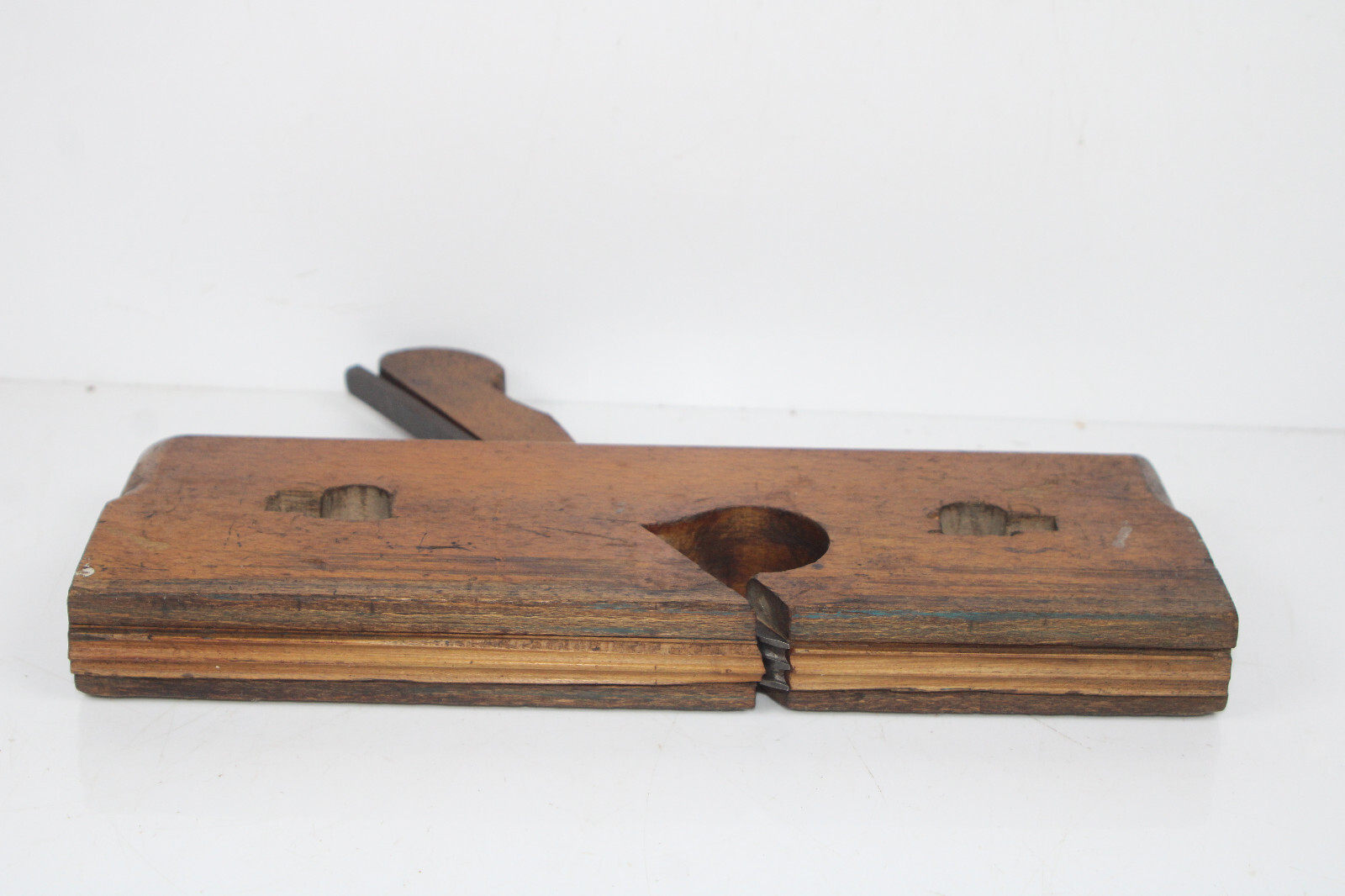 Fine User 1/2″ Full Boxwood Triple Bead Moulding Woodworking Plane #DR75