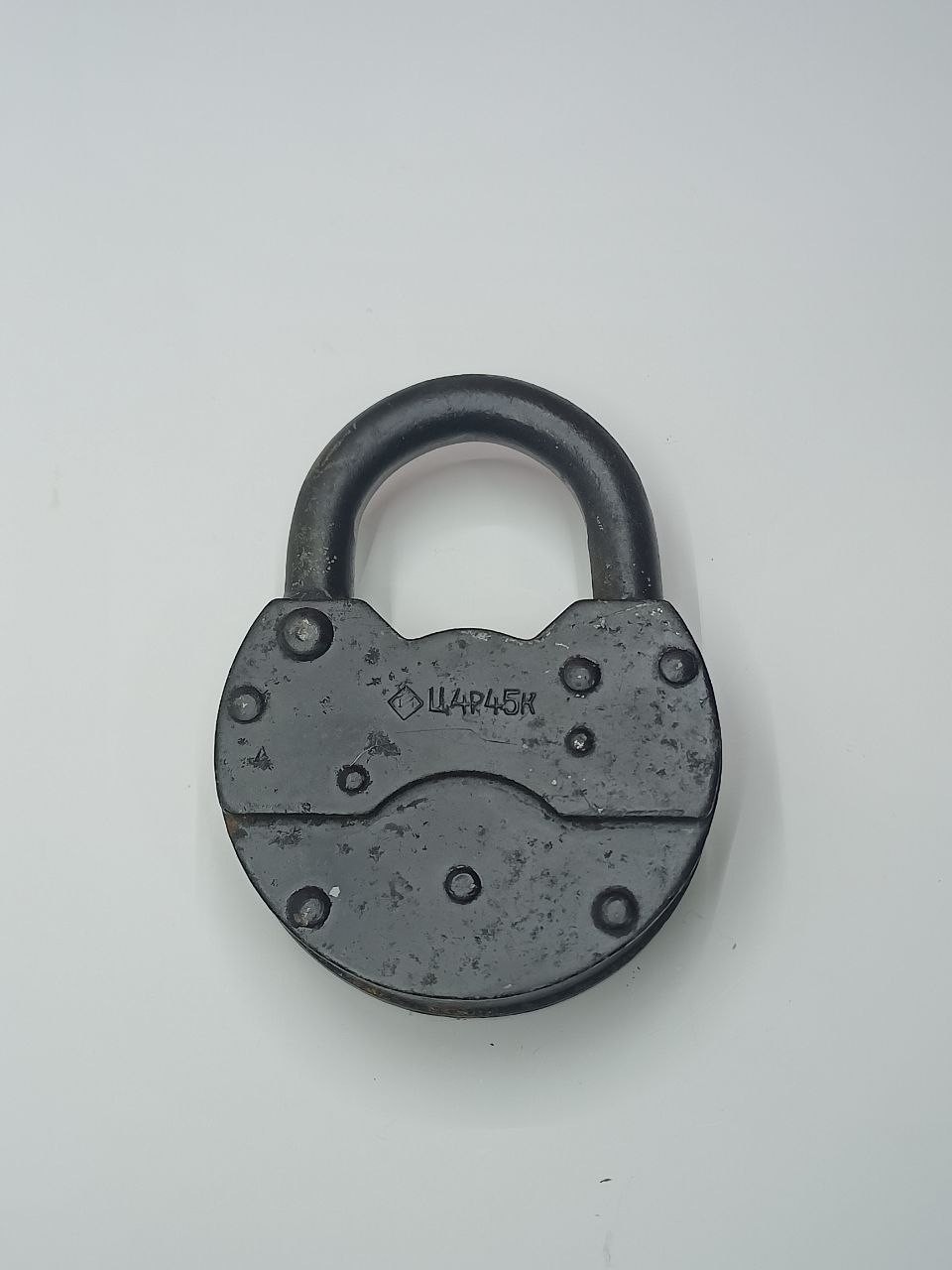 USSR Padlock 1930 Forged Metal Factory stamped Works in good condition Anti