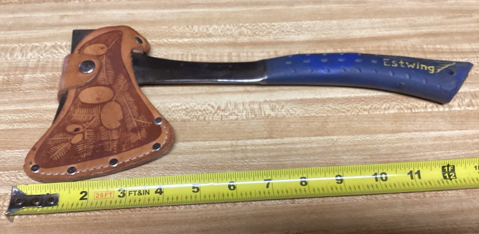 Estwing E3-24A Nylon Hatchet/Axe with belt Sheath 24 Oz
