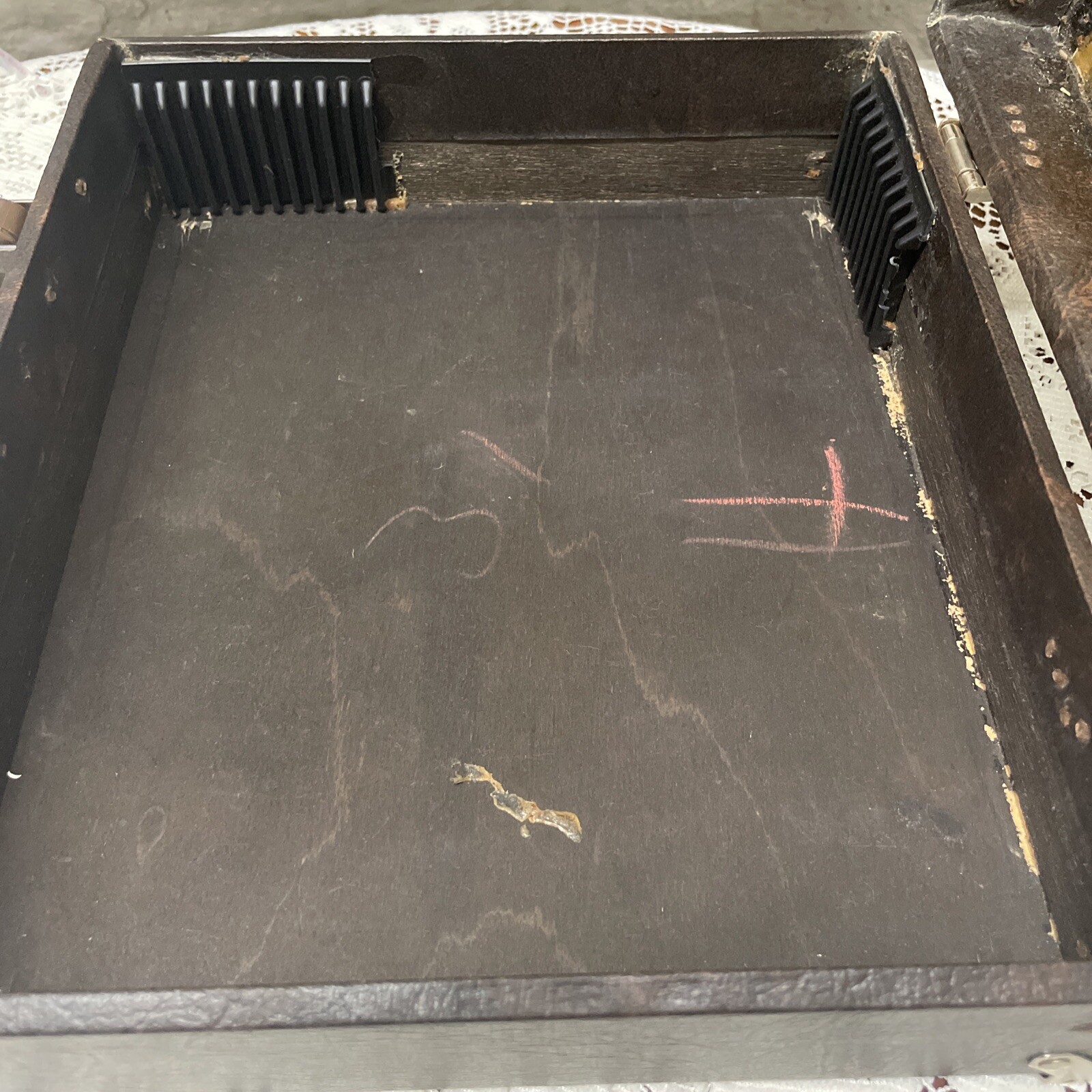 Zenith Equipment Case Vintage 10x9x3.5”