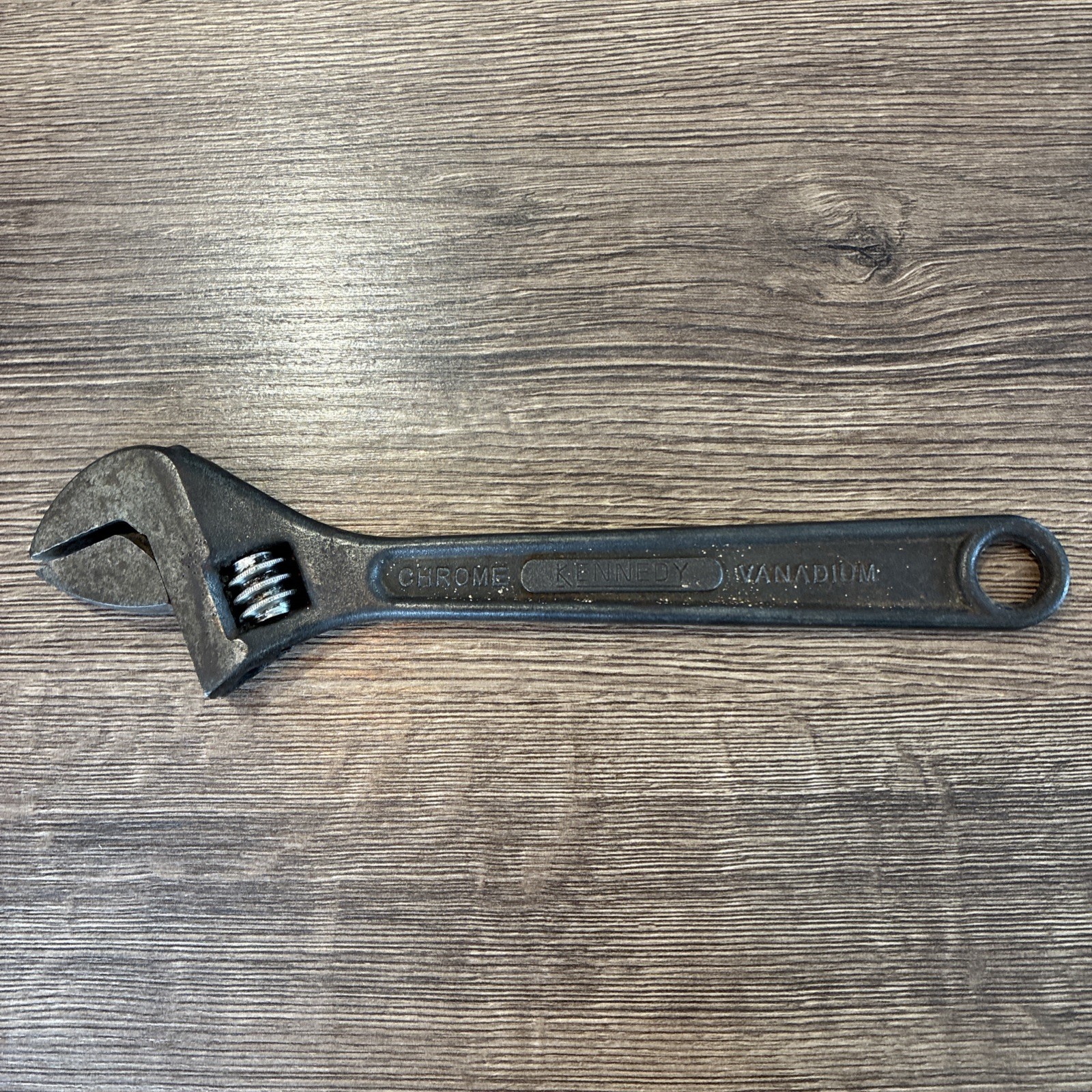 Vintage Kennedy 10 Inch Chrome Vanadium Adjustable Spanner/Wrench British Made