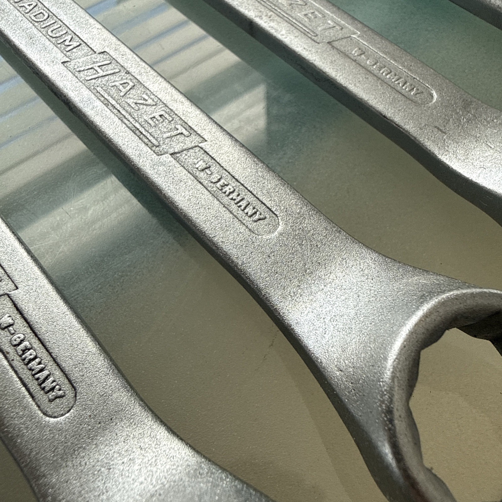 Vintage HAZET West Germany 16 Pc Metric Combination Wrench Set 6-22mm