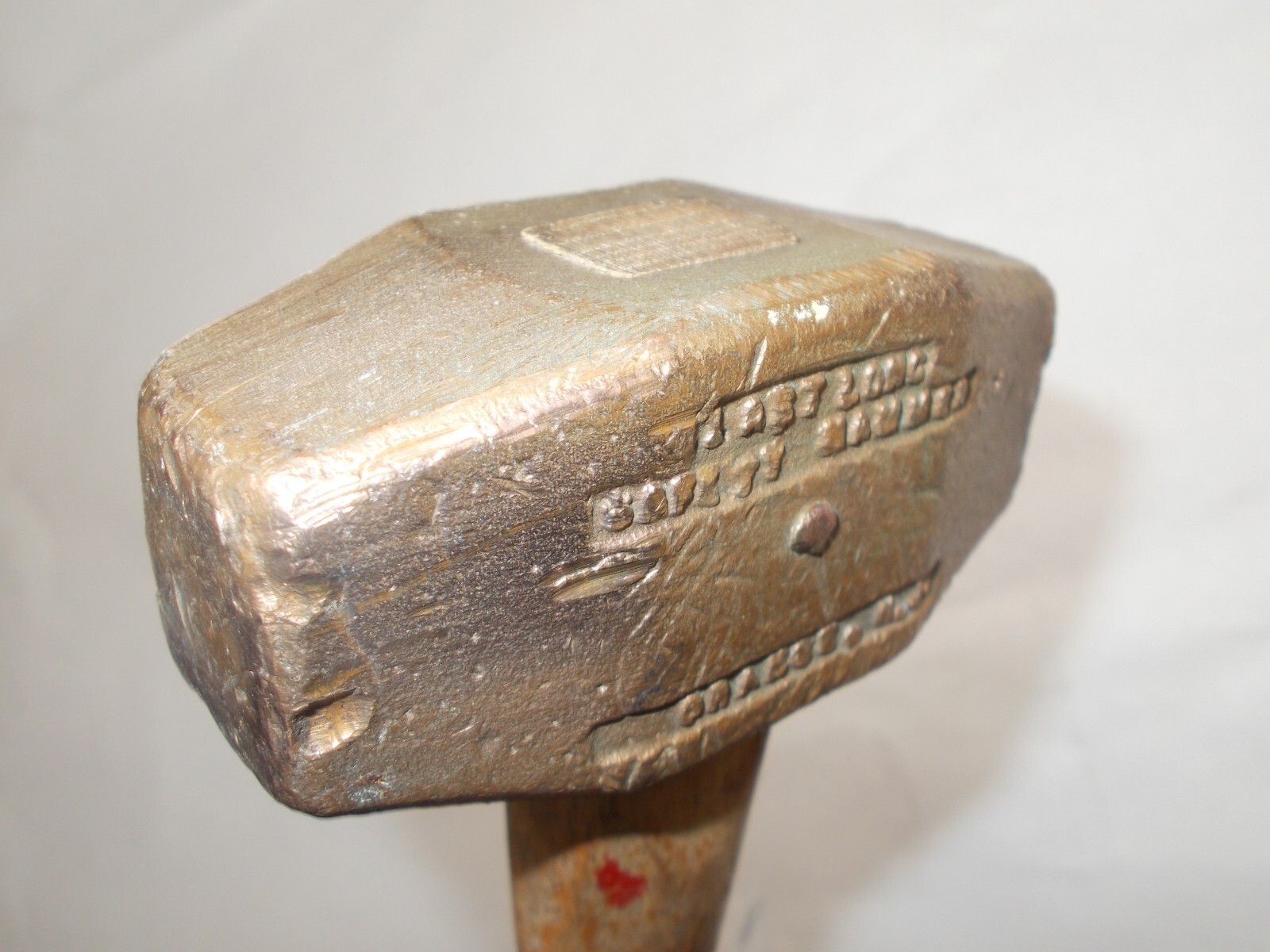 LAST LONG Bronze No Spark Safety Hammer, 2 lbs. 6 oz, 13-3/4″ Overall Length USA