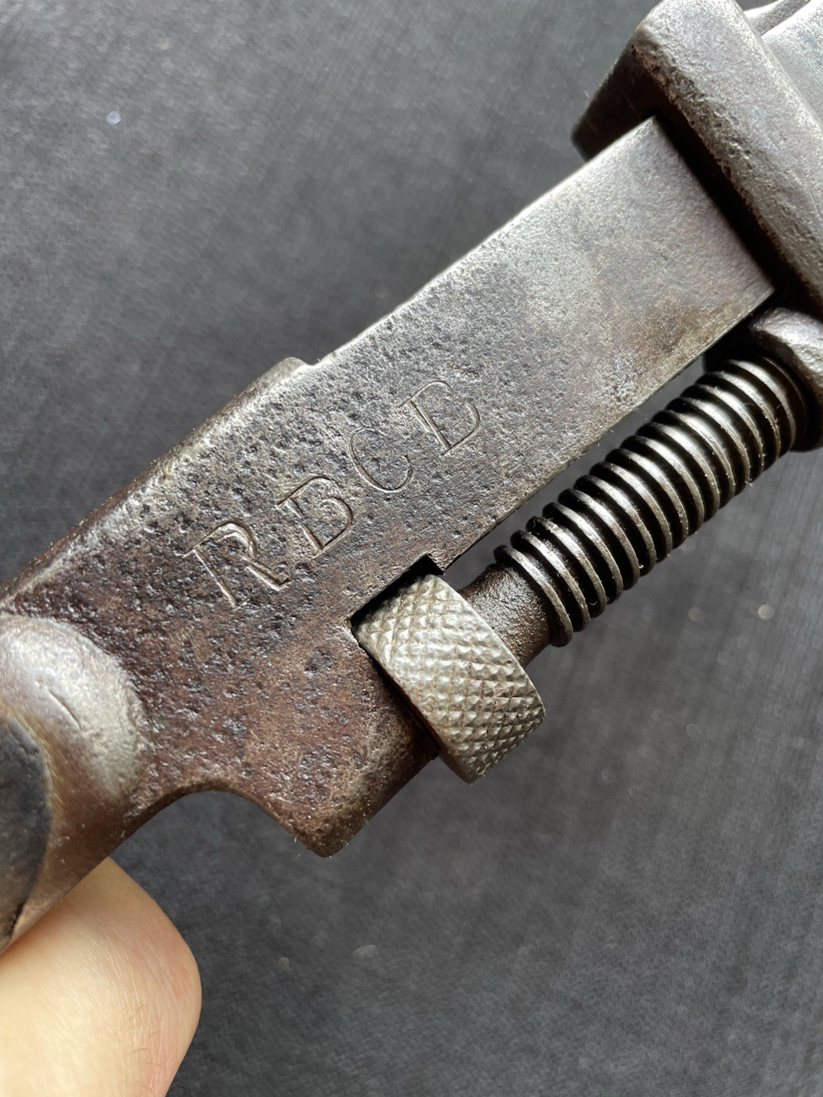 H.D. Smith & Co “Perfect Handle” Monkey Wrench 10” Hand Tool Vintage