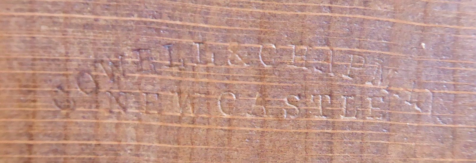 Fine Cowell & Chapman of Newcastle Twin Iron Chamfer Sash Plane