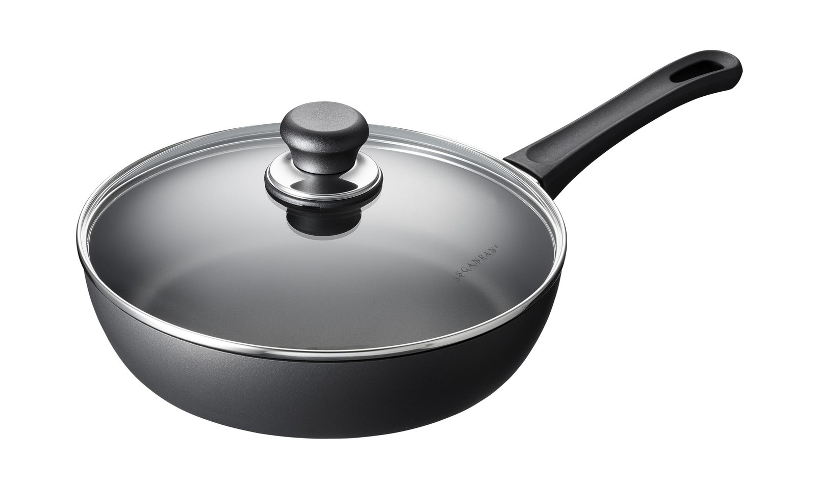 Scanpan Classic Covered Saute Pan, 10.25-Inch, 2.75 quarts, Black