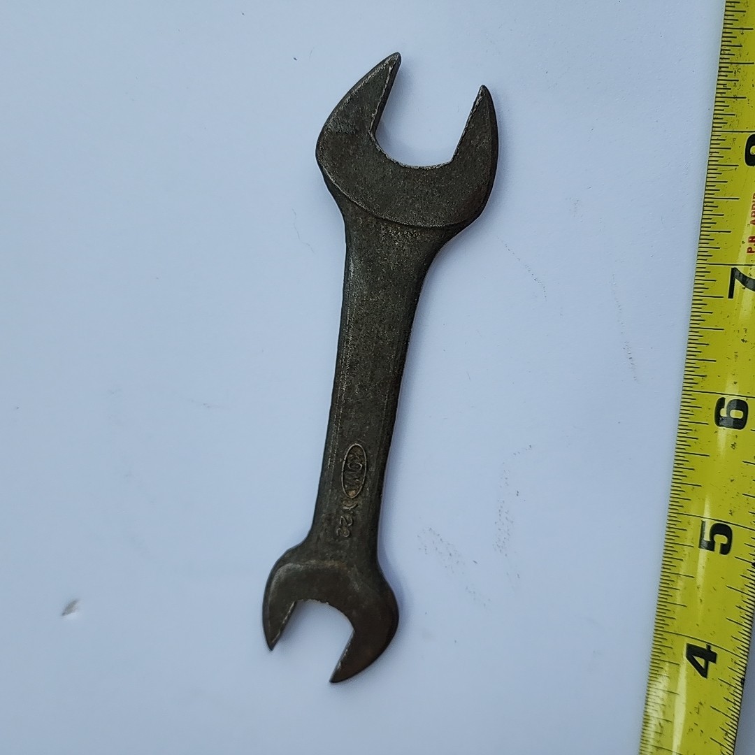 Vintage KOWA HM Motorcycle Wrench 14/17mm Double open-end nice condition