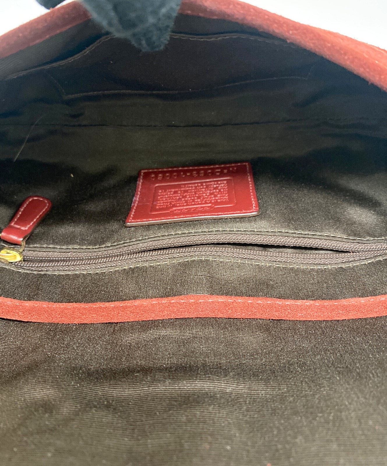 COACH Shoulder Bag 10060 Red 13cm x 26cm x 4cm Used Women’s Handbag