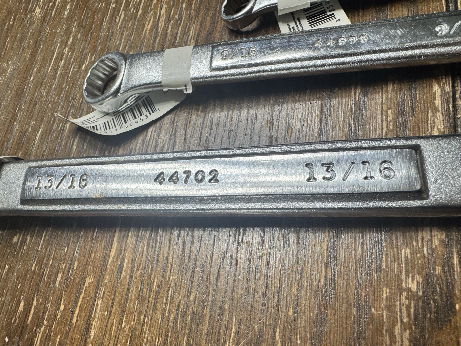 Craftsman Combination Wrench Lot of 3 SAE 12 Point 13/16 9/16 11/32
