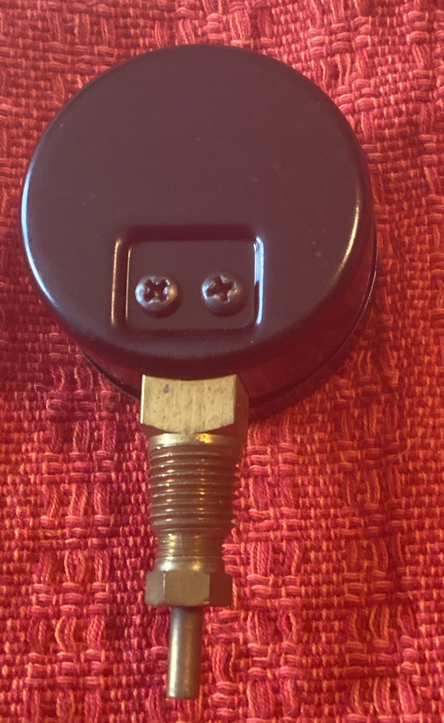Vtg Antique Jas P Marsh United States Radiator Corp Steam Pressure Vacuum Gauge