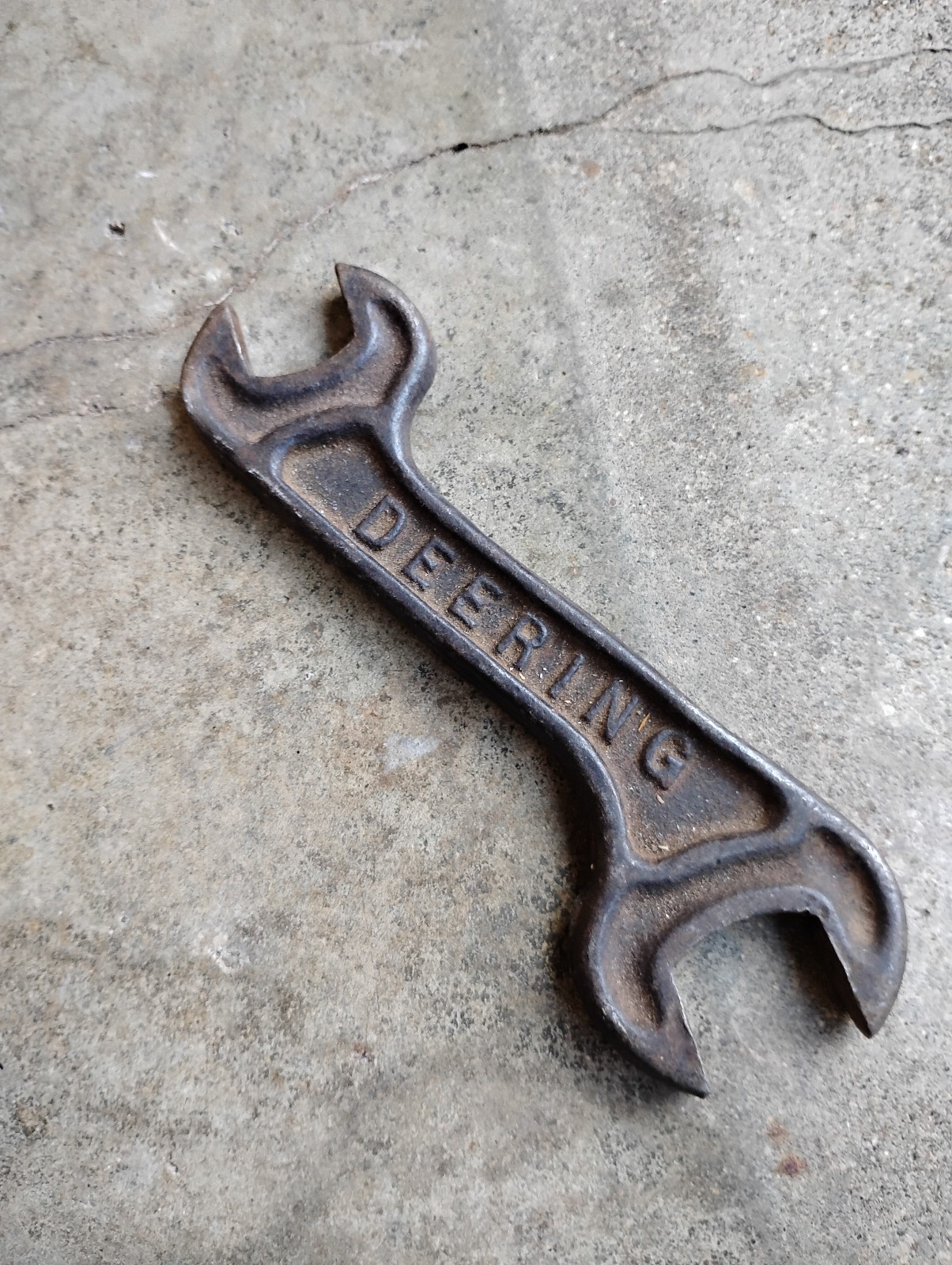 Vintage 6.5” Deering Hay Rake Double Open End Wrench 3/4-7/8 (McCormick Farmall