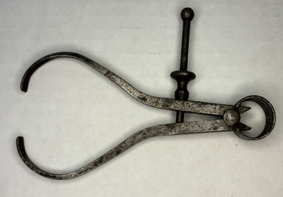 Vintage STARRETT 5″ Long Adjustable Outside Spring Caliper