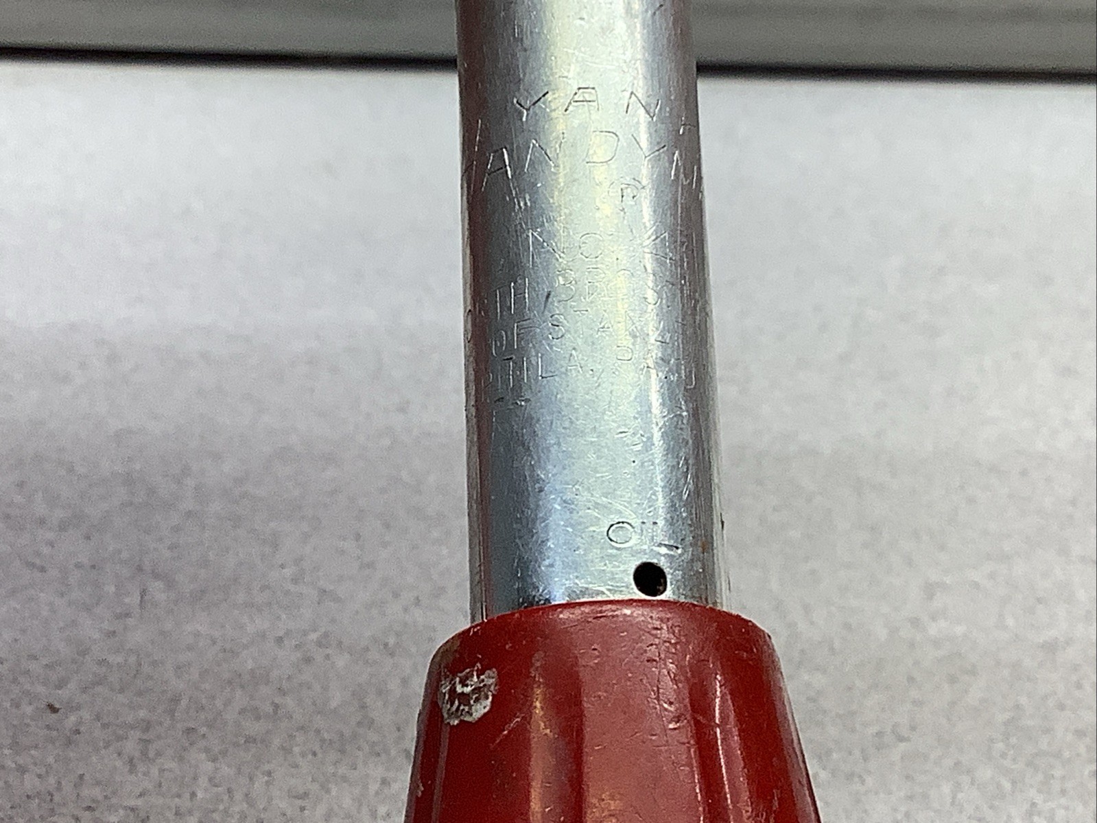 Vintage North Bros Stanley Yankee Handyman Push Drill No.46 With 2 Bits