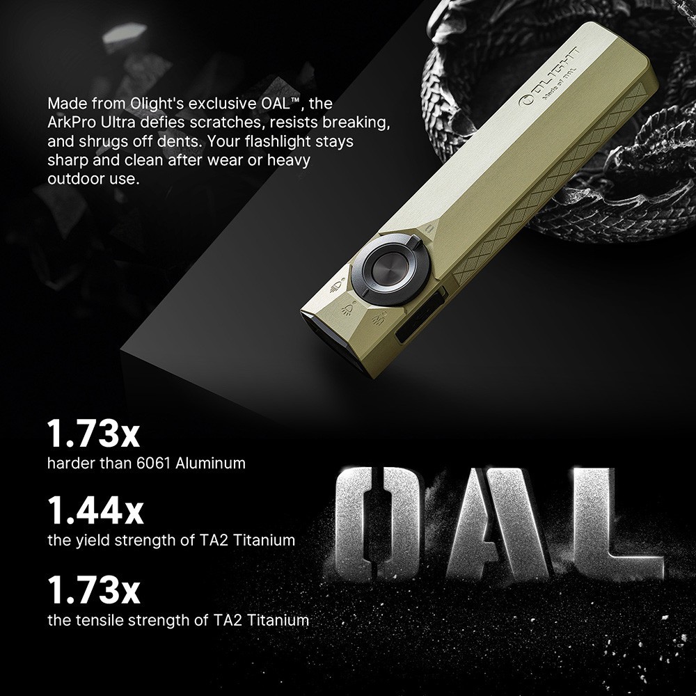 Olight ArkPro Ultra Multi colors , 1700 Lum, 205M, 7 Configurations