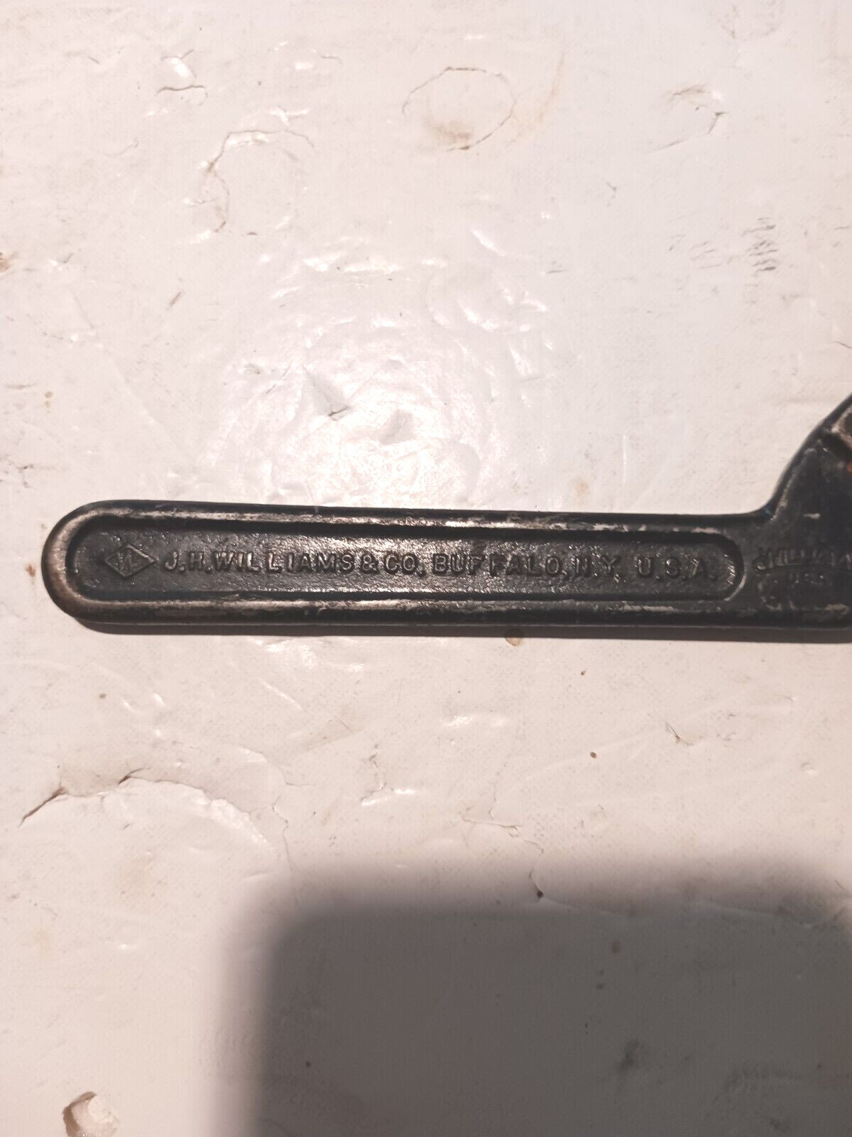 Vintage J.H Williams Adjustable Hook Spanner Wrench #471 3/4″-2″ Made in USA