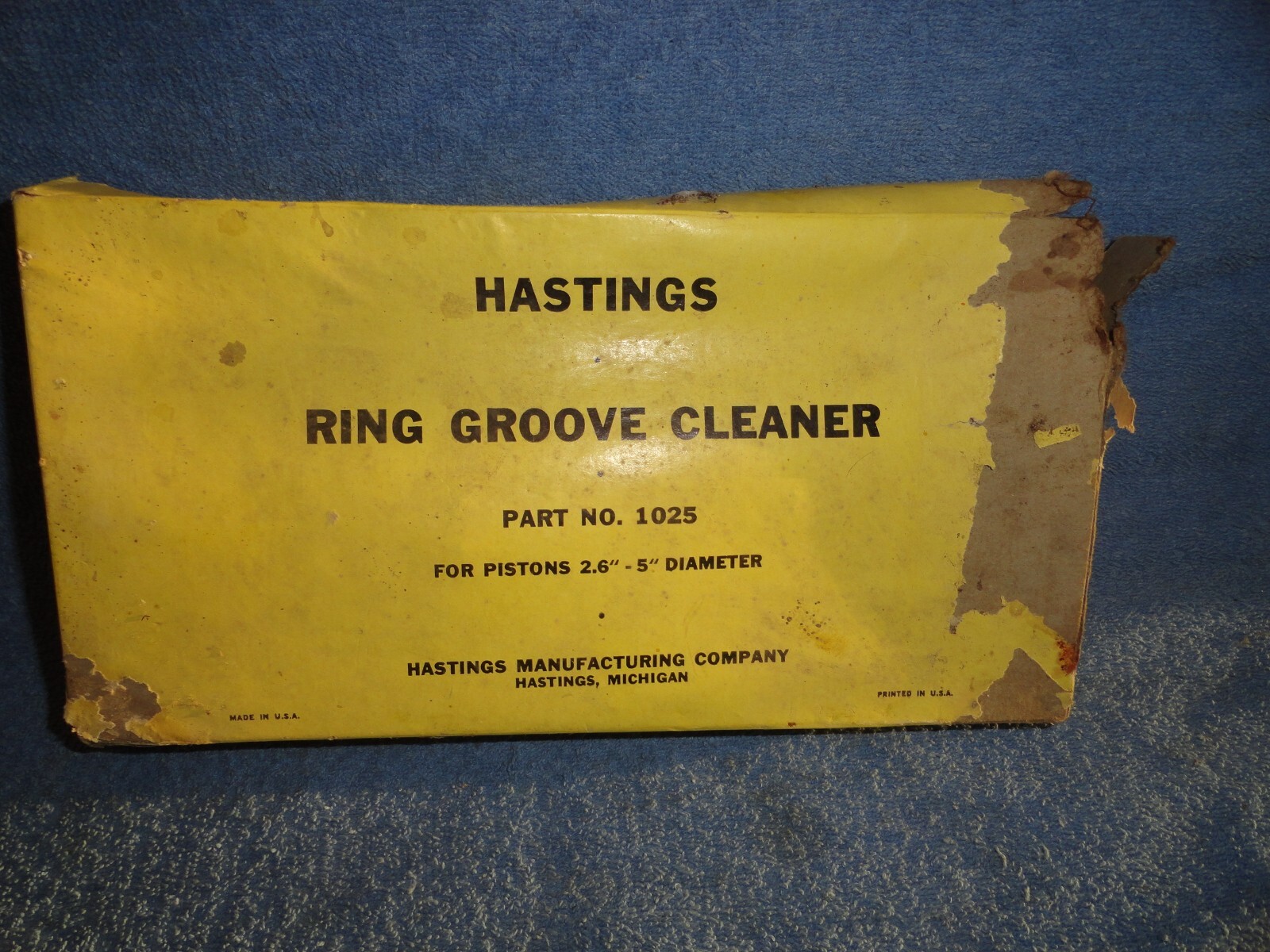 Hastings 1025 Vintage Ring Groove Cleaner Tool