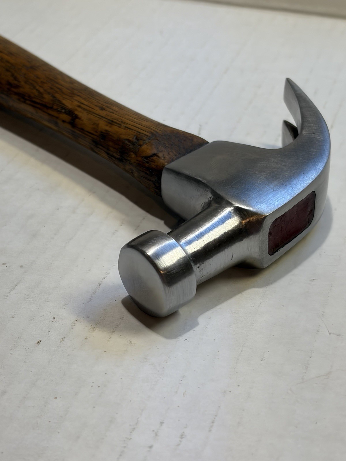 Beautiful Vintage Plumb Permabond 13oz Wood Handle Claw Hammer USA