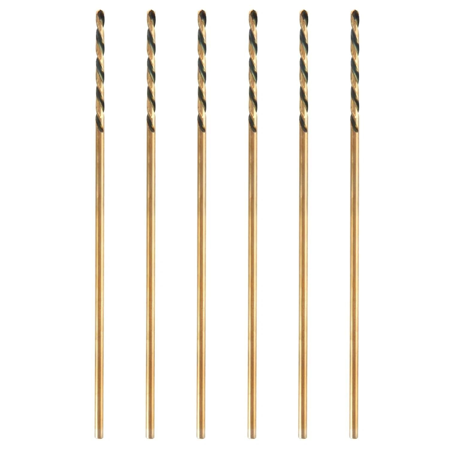 5/64" X 6" Extra Long Drill Bit (6 Pack), Aircraft Extension Drill Bit