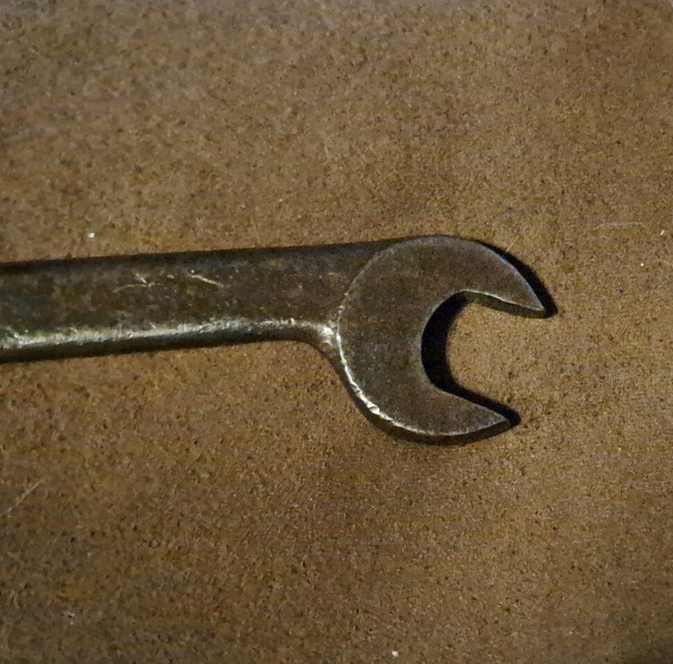 Vintage Billings & Spencer Co.~ 7.3 oz. ~Open End Wrench 13/16″ x 3/4″ x 7″ USA