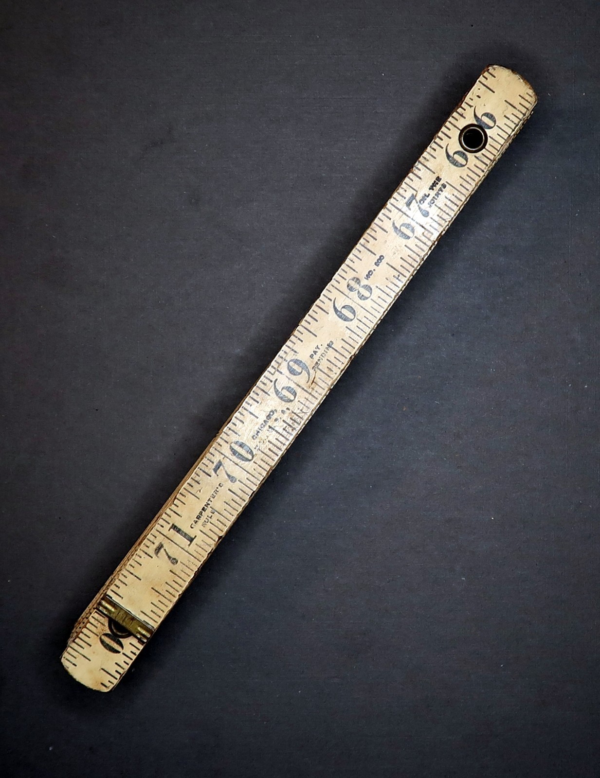 Vintage Wooden Folding Ruler 72” Like Grandad Had, Model 200, from the ’30s?