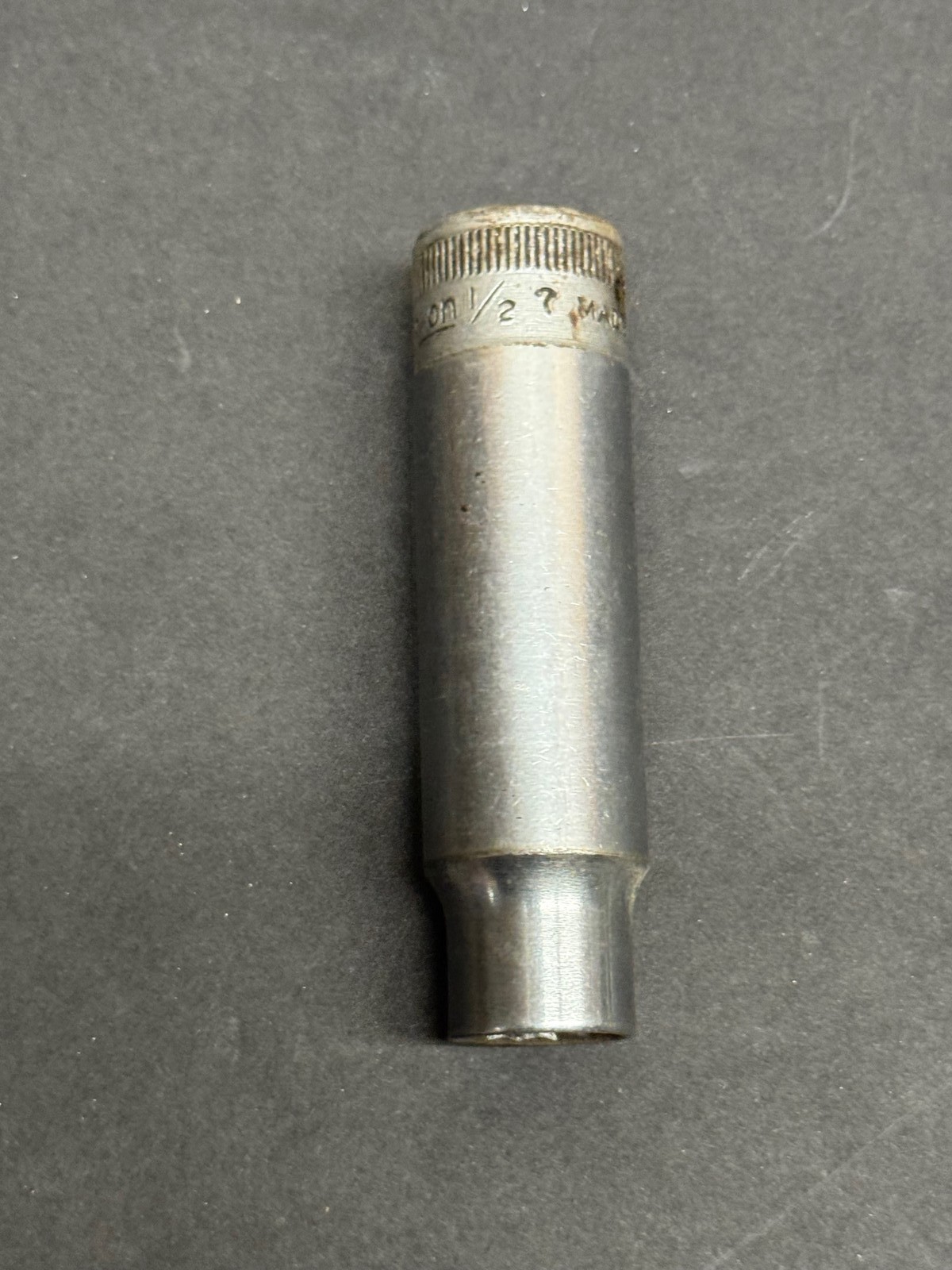 VTG Snap-on Tools TM616 1/2 Inch Drive 1/2 Inch Deep Well Socket 12 Point USA