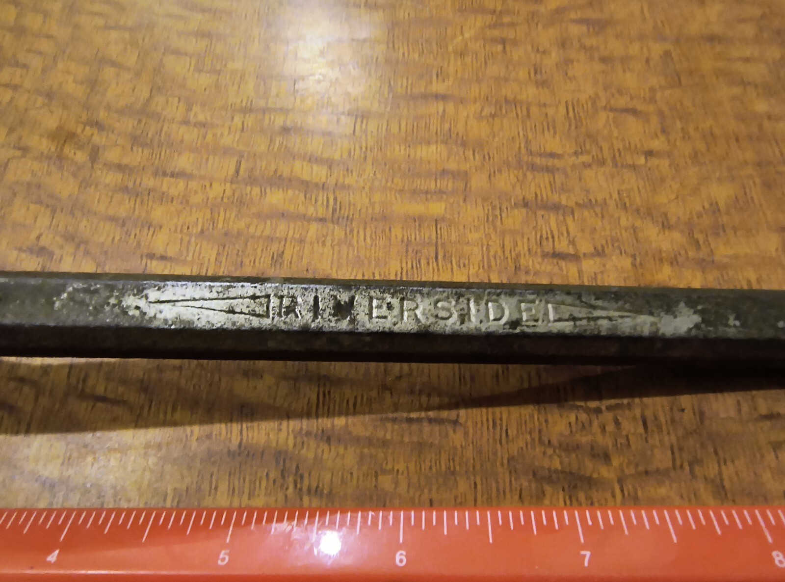 RIVERSIDE Offset Double Box End Wrench 11/16 • 5/8 CHROME VANADIUM STEEL, USA