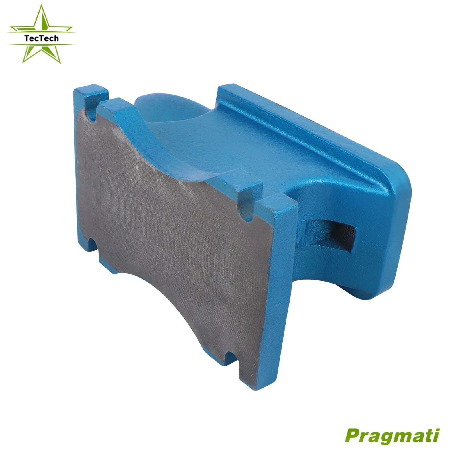 44 lb Blacksmith Anvil Cast-Iron Metal 20 kg Heat Treated Long Round Horn
