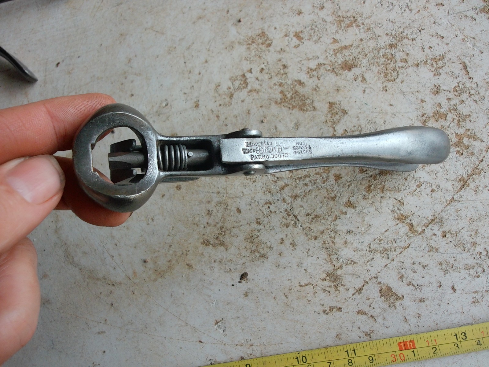 Vintage Morrill Saw Set Tool Clean! Lot 26-22-CC