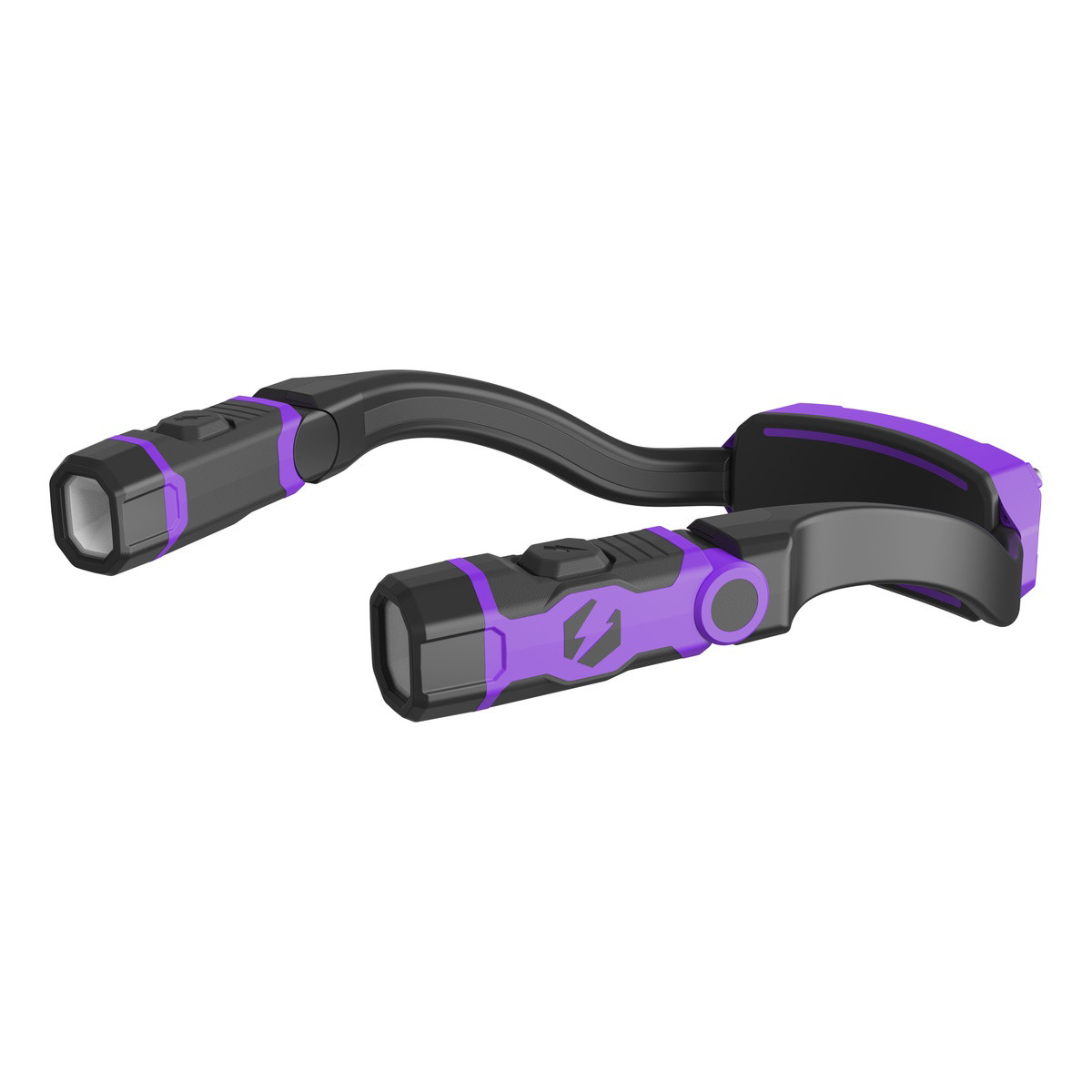 E-Z Red ANYWEAR Rechargeable 350 Lumens Dimmable Neck Light – Purple 35RNL-P