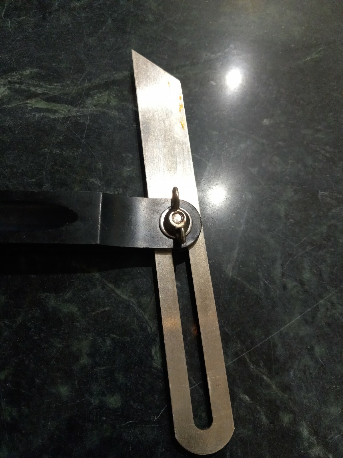 VINTAGE STANLEY H1225 BEVEL T SQUARE MADE IN U.S.A