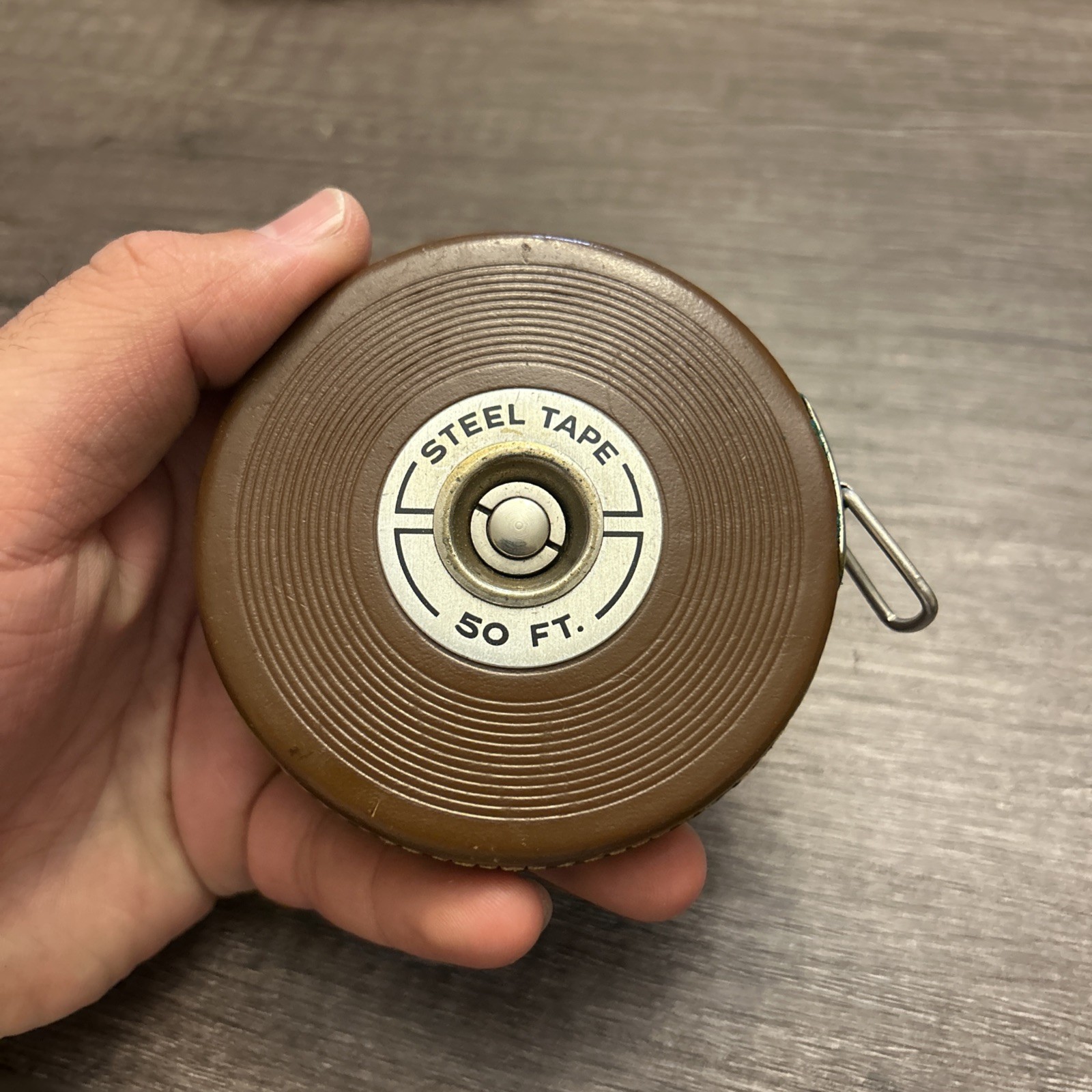 Vintage Lufkin Challenge Steel Tape 263 50 Feet