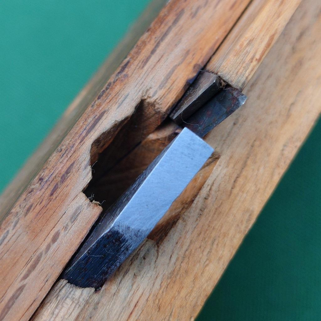 Japanese Groove Plane Kanna 4.5mm 197mm Woodworking Carpenter Tool