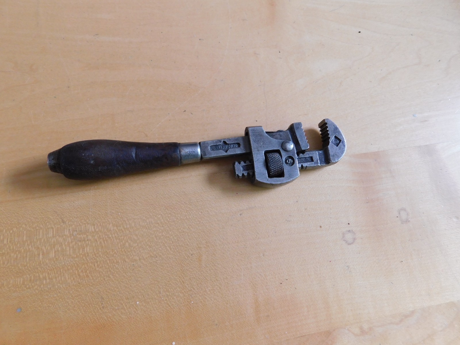 Vintage 6″ Merit Stillson Adjustable Monkey Wrench