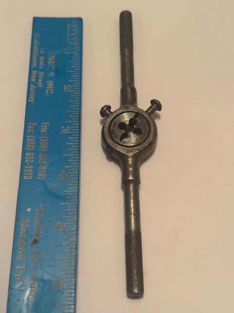 MADE USA VTG THREAD WELL #60 3/4″ x 1/4″ DIE WRENCH 6 1/4″ W/GTD 10- 32 NF NS TT