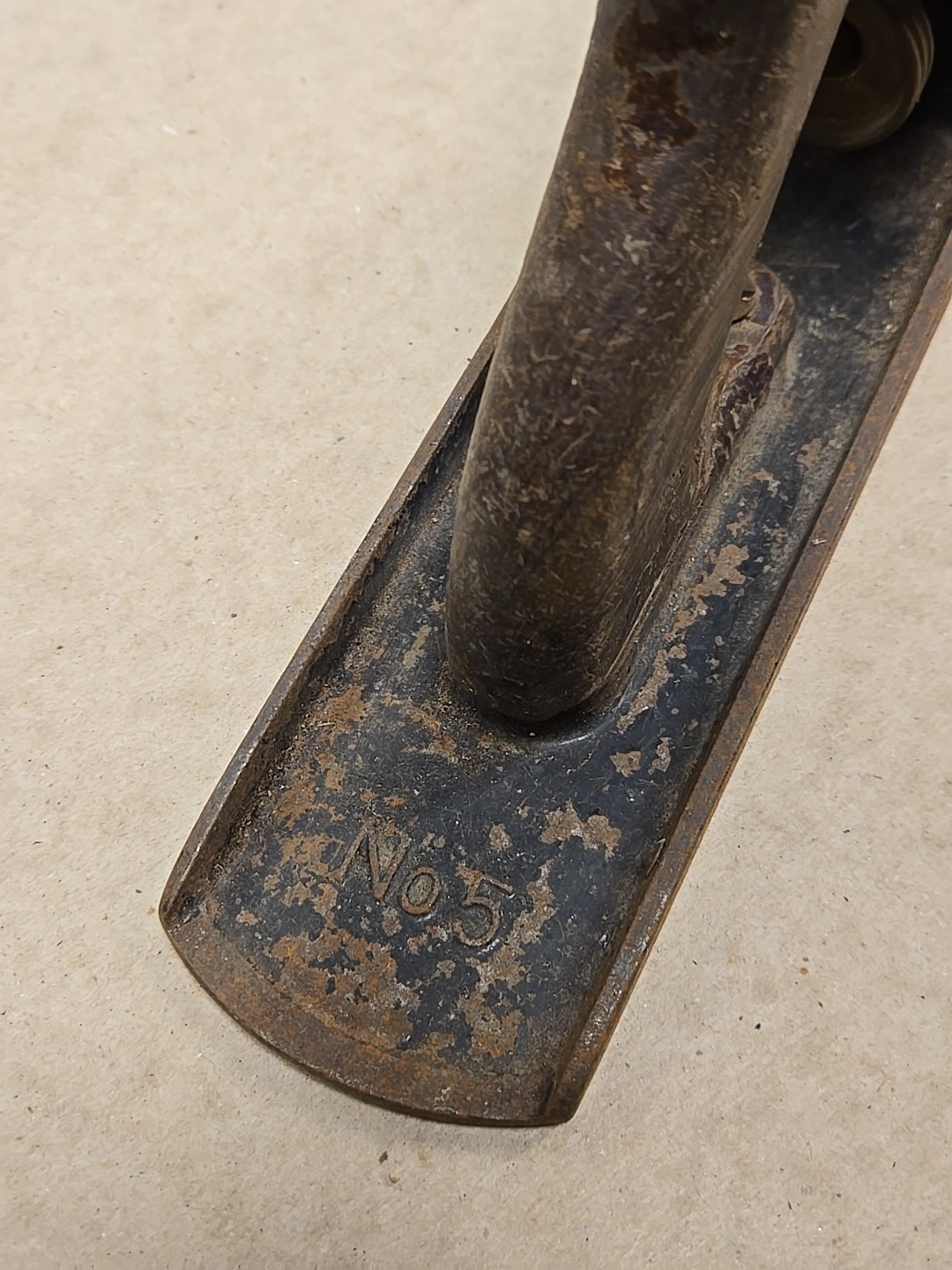 Vintage Stanley Bailey No. 5 – Type 16 Wood Plane 1933-1941 – Made in USA RARE