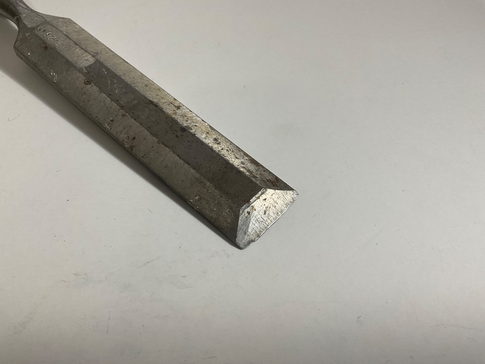 Vintage Erik Anton Berg Shark Logo Chisel 1″ Eskilstuna Sweden