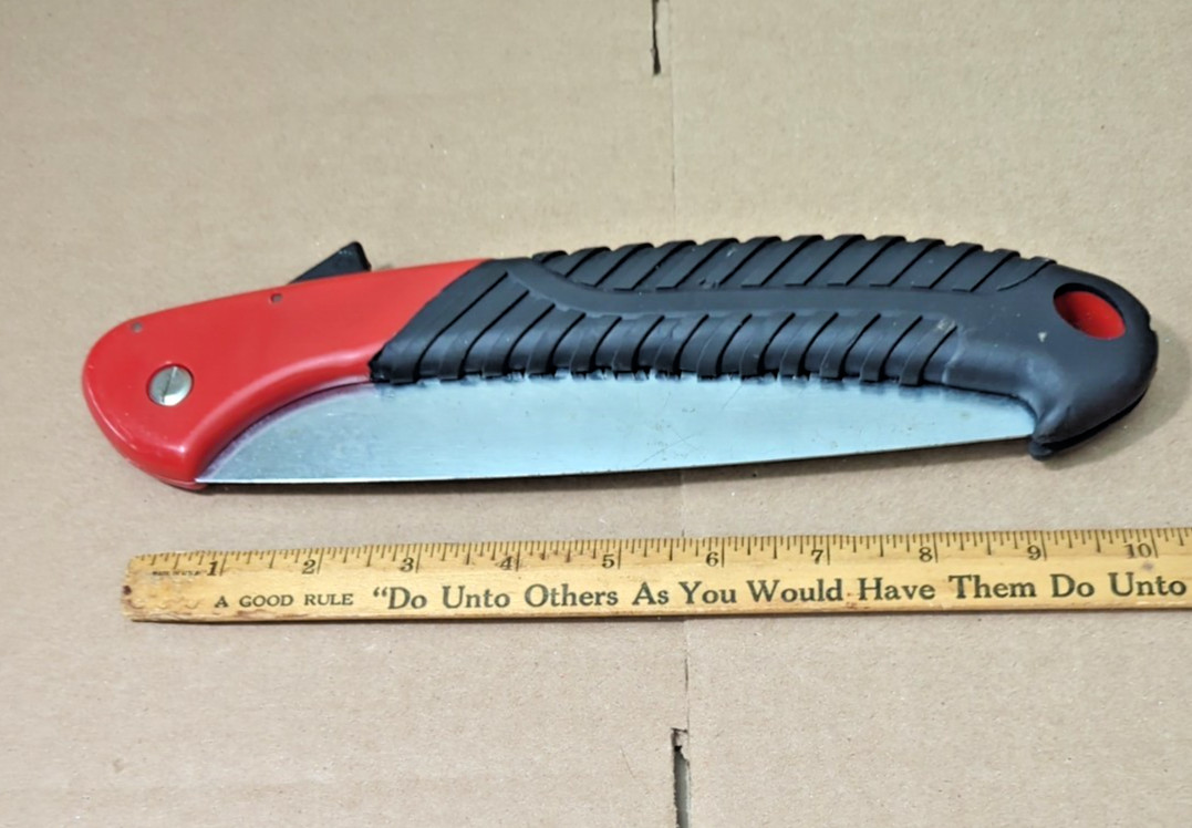 Hand Saw Knife Tree Pruning Camping Hunting Roof Shingle Knife linoleum drywall