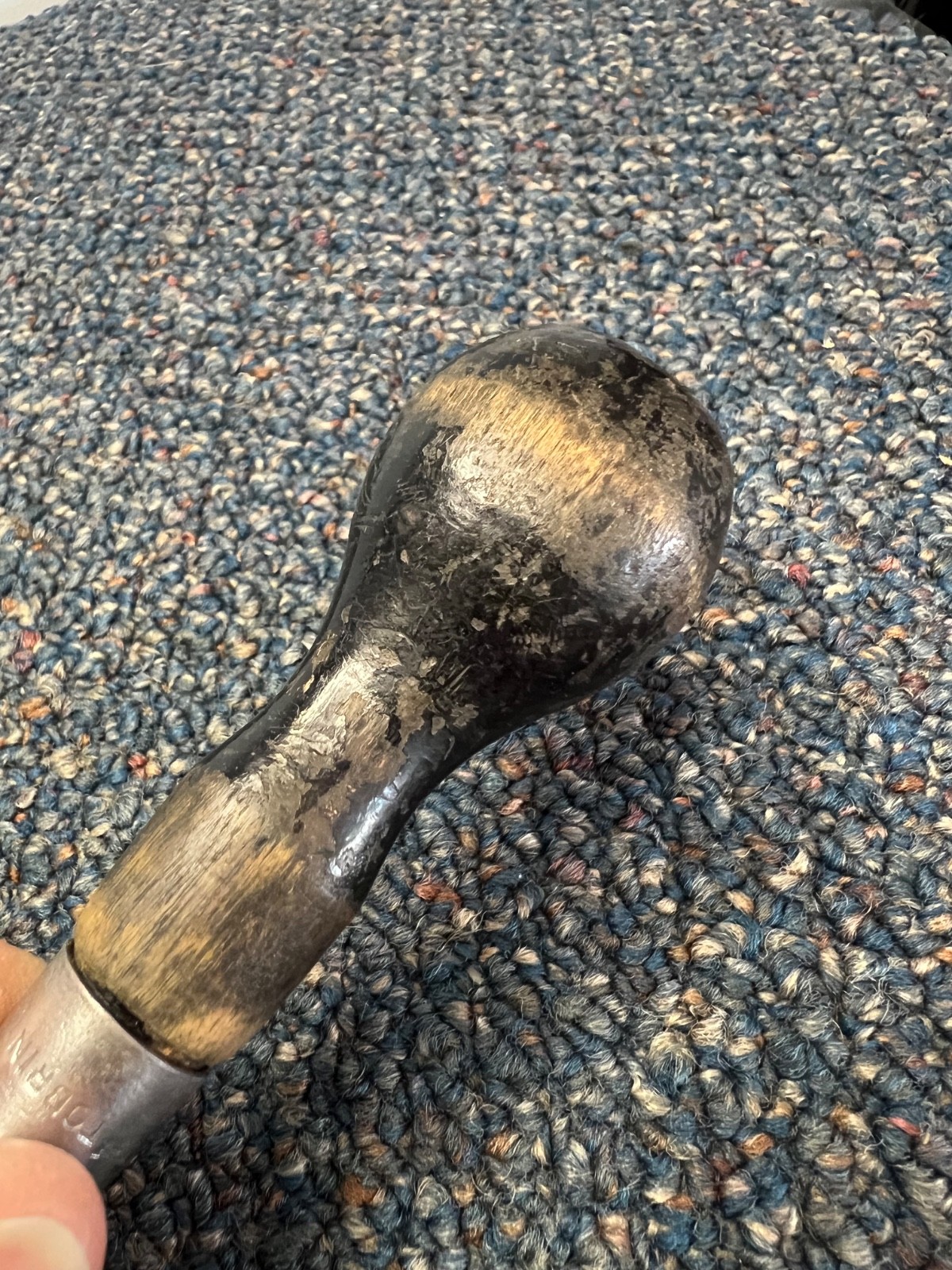 Vintage Tobrin screwdriver, rare, oval handle, 7″, good condition