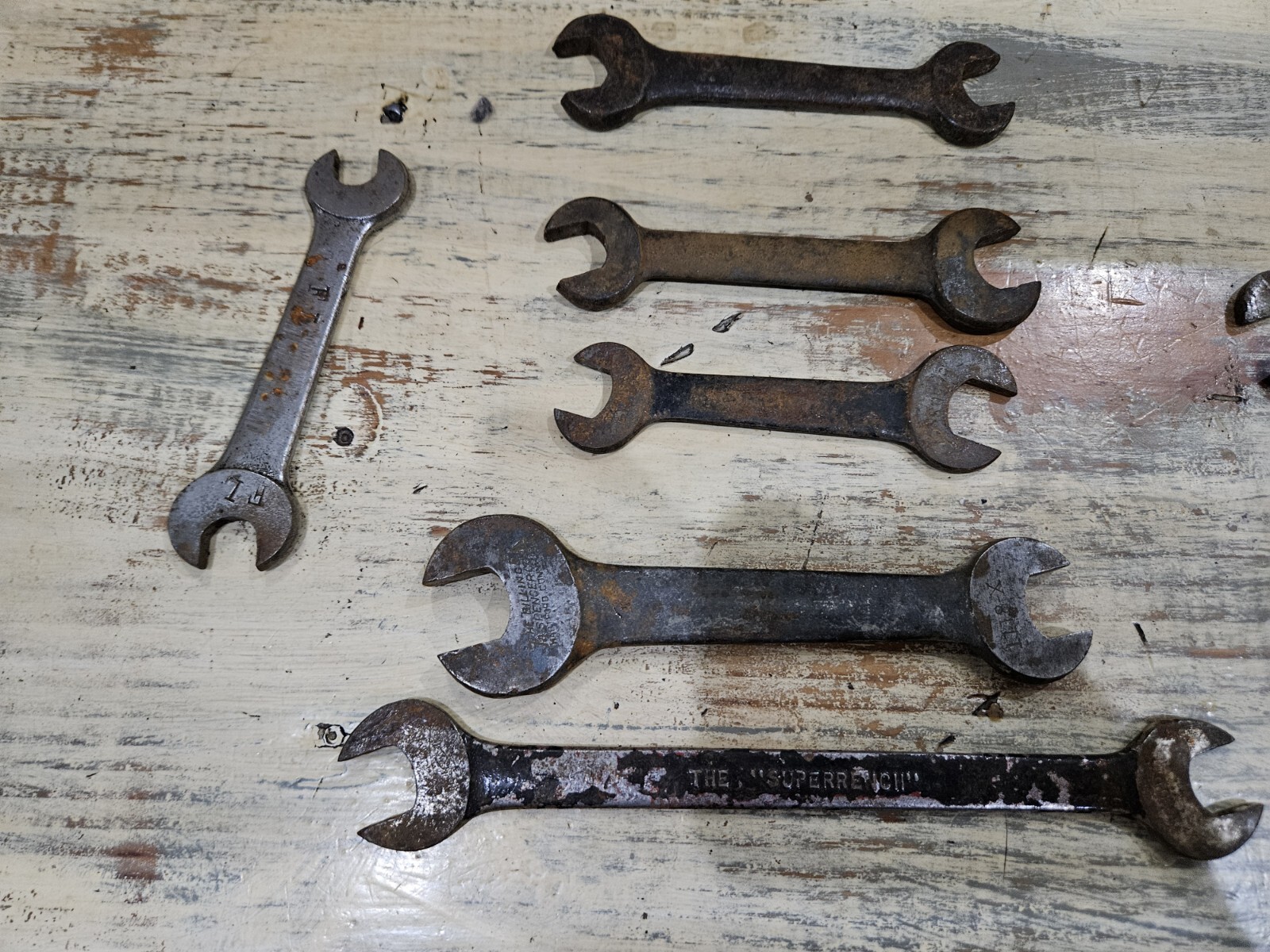 LOT Of 12 Pieces Vintage Wrenches FREE SHIPPING SHIPPING