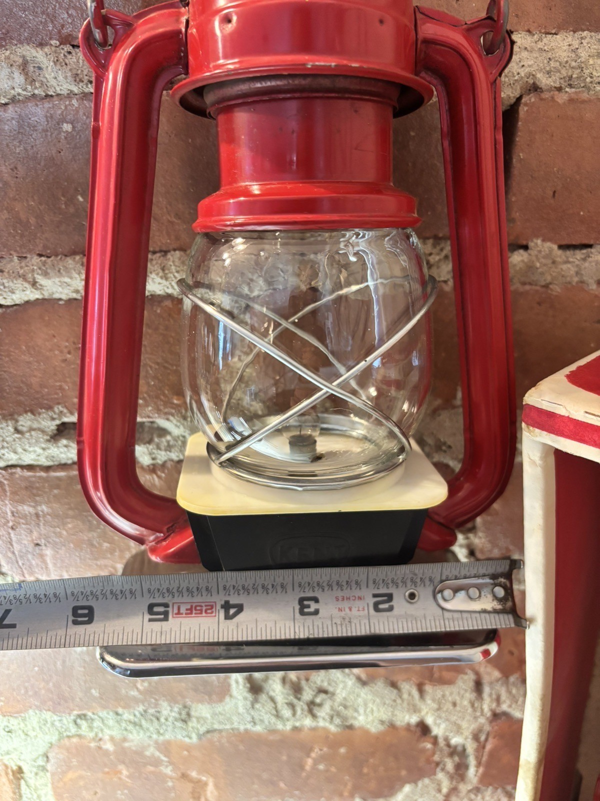 Vintage Set Crown Electric Works Hurricane Lanterns 6v Battery Hong Kong