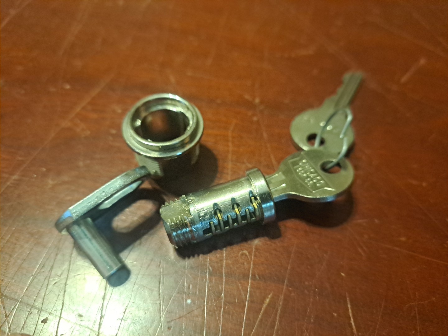 Chicago Lock Co. Replacement Lock Cylinder Housing and Plunger Cam 2 Keys
